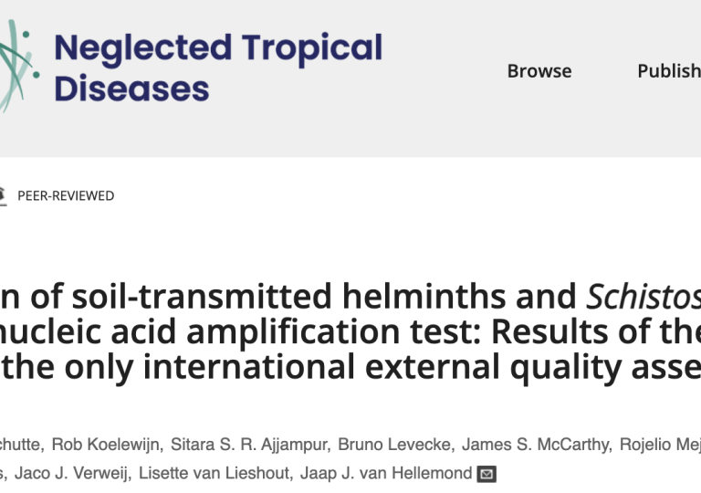 Detection of soil-transmitted helminths and Schistosoma spp. by nucleic acid amplification test: Results of the first 5 years of the only international external quality assessment scheme